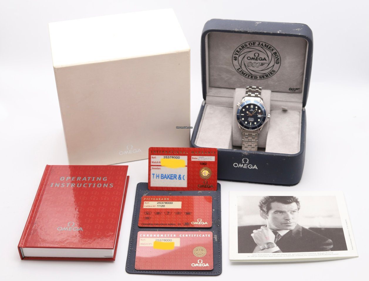 OMEGA Seamaster 40 Years of James Bond 007 Limited Edition Automatic Watch
