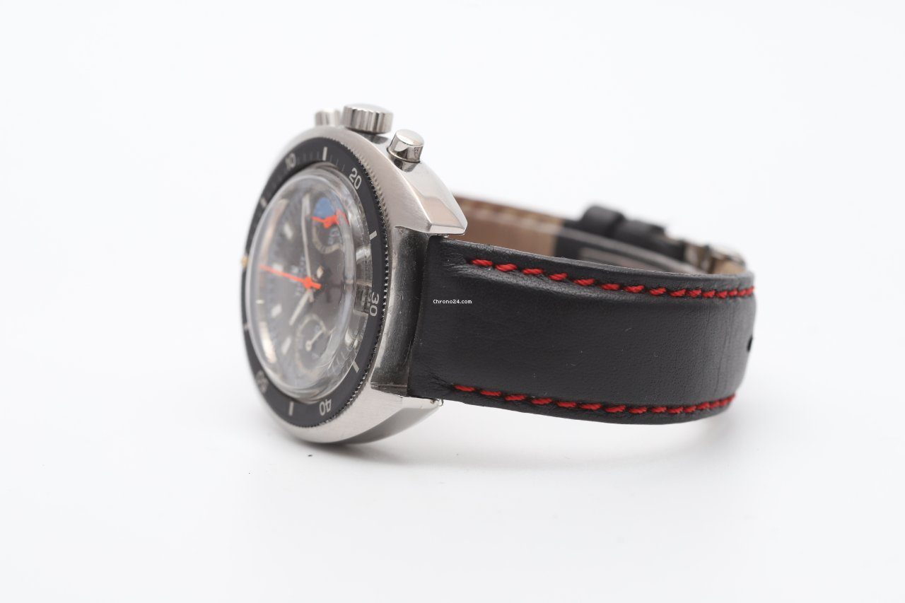 Tissot Seastar Navigator Chronograph Manual Wind Watch 40522-1