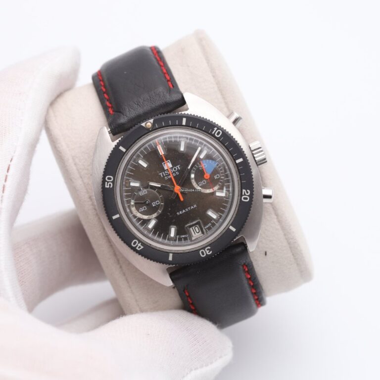 Tissot Seastar Navigator Chronograph Manual Wind Watch 40522-1