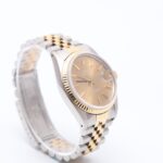 Rolex Datejust 36 Bronze Dial Steel & Gold Automatic Watch 16013