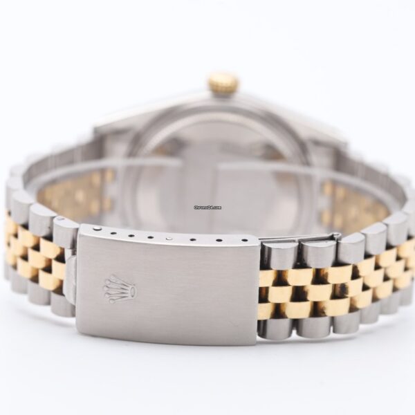 Rolex Datejust 36 Bronze Dial Steel & Gold Automatic Watch 16013