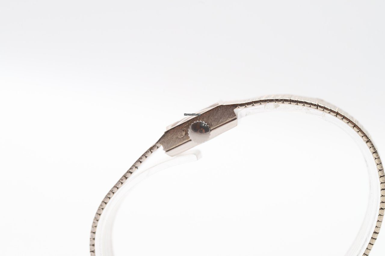 OMEGA Vintage 18K White Gold Manual Wind 1970s Watch