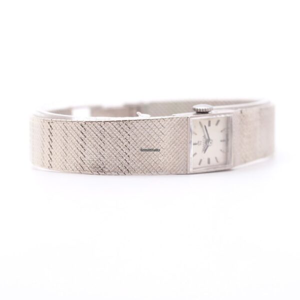 OMEGA Vintage 18K White Gold Manual Wind 1970s Watch