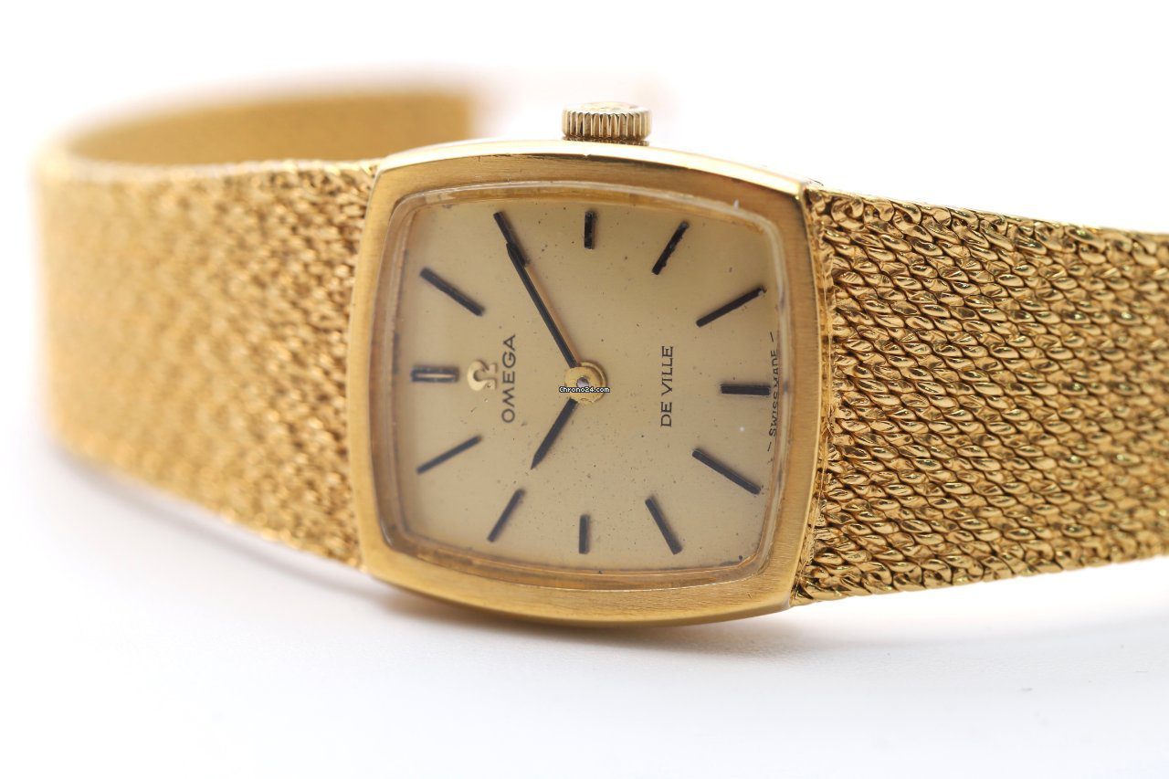 OMEGA De ville 9ct Yellow Gold Manual Wind 1970s Vintage Watch