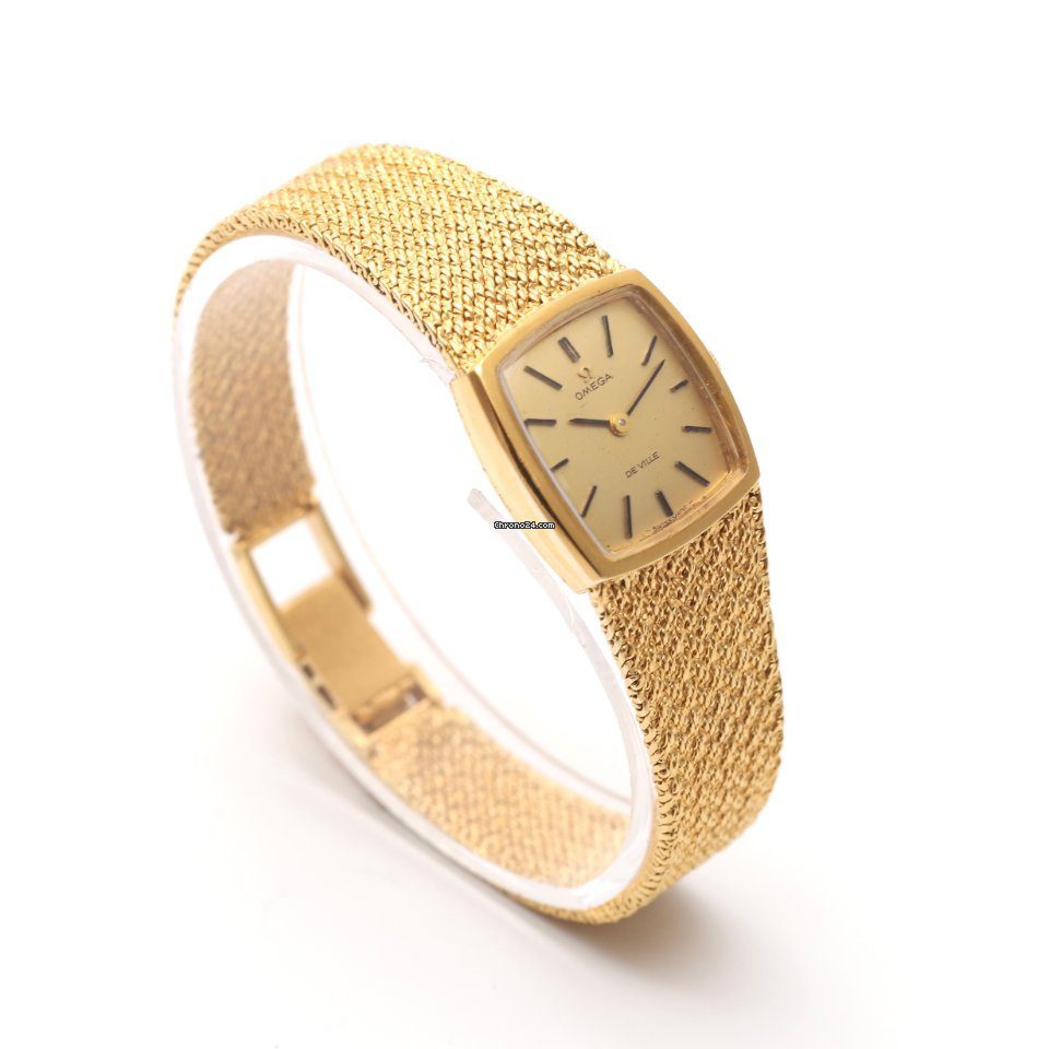 OMEGA De ville 9ct Yellow Gold Manual Wind 1970s Vintage Watch