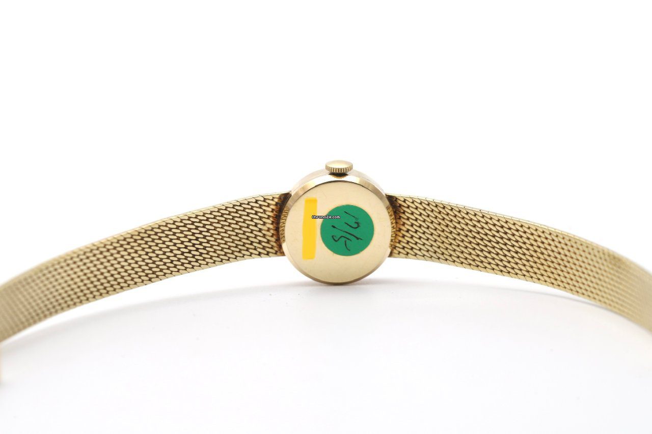 Eterna Vintage 14K Yellow Gold 1970s Ladies Manual Wind Watch