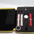 Jacob & Co Five Time Zones Diamond Bezel and Mother of Pearl Dial Quartz Watch