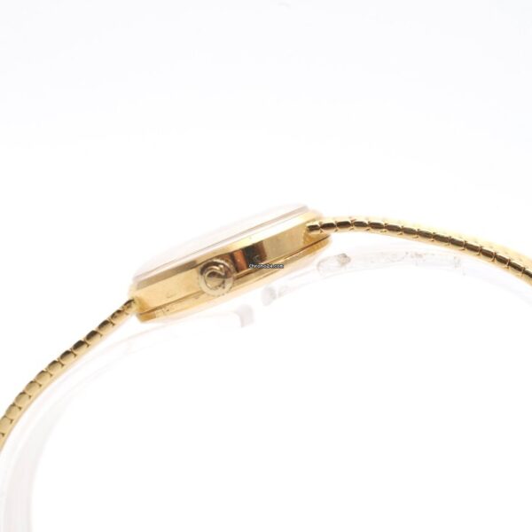 OMEGA Vintage 18K Yellow Gold 1970s Manual Wind Ladies Watch