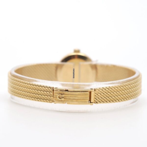 OMEGA Vintage 18K Yellow Gold 1970s Manual Wind Ladies Watch