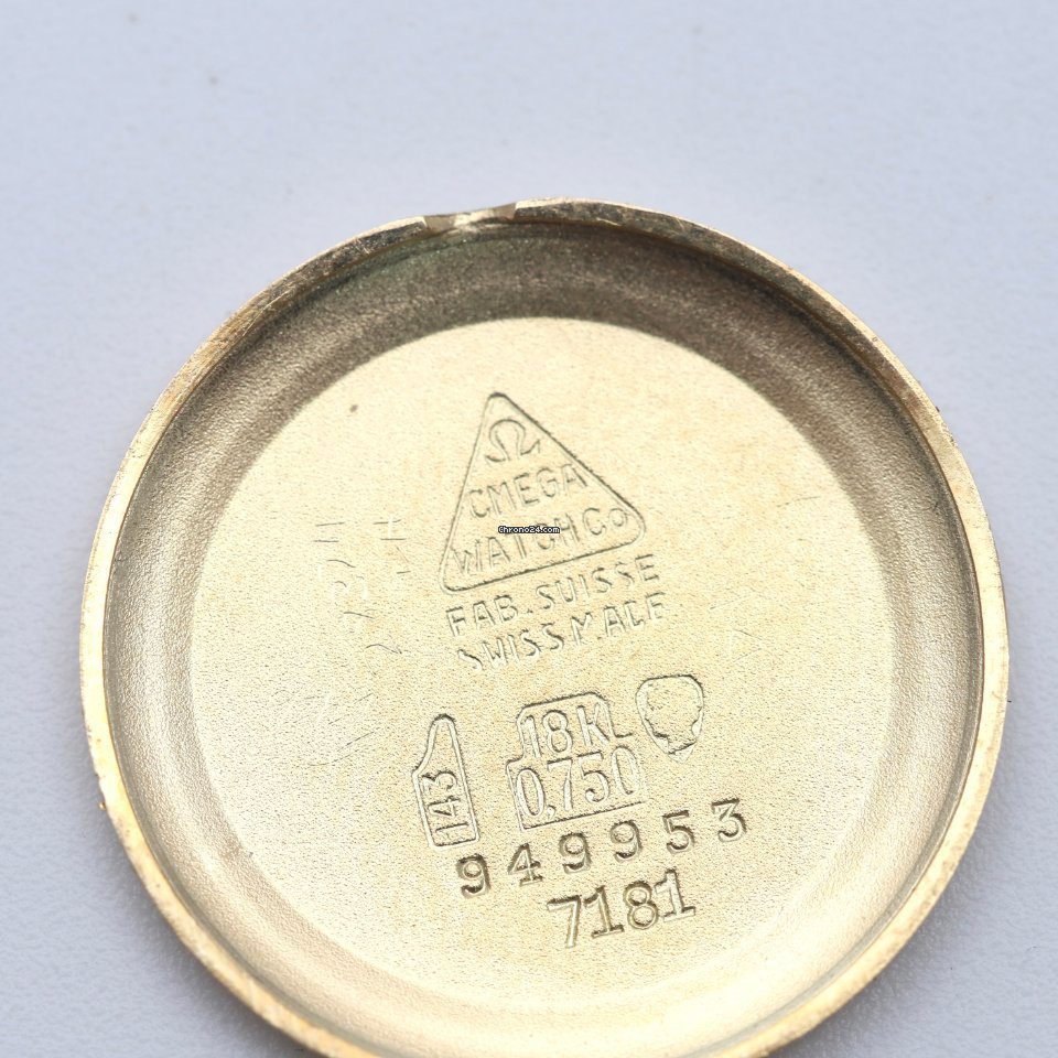 OMEGA Vintage 18K Yellow Gold 1970s Manual Wind Ladies Watch