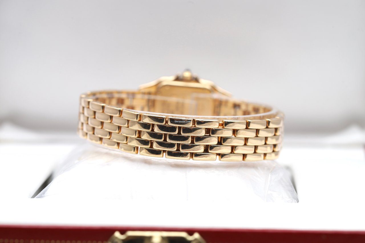 Cartier Panthere 18K Yellow Gold Case & Bracelet 22mm Ladies Watch