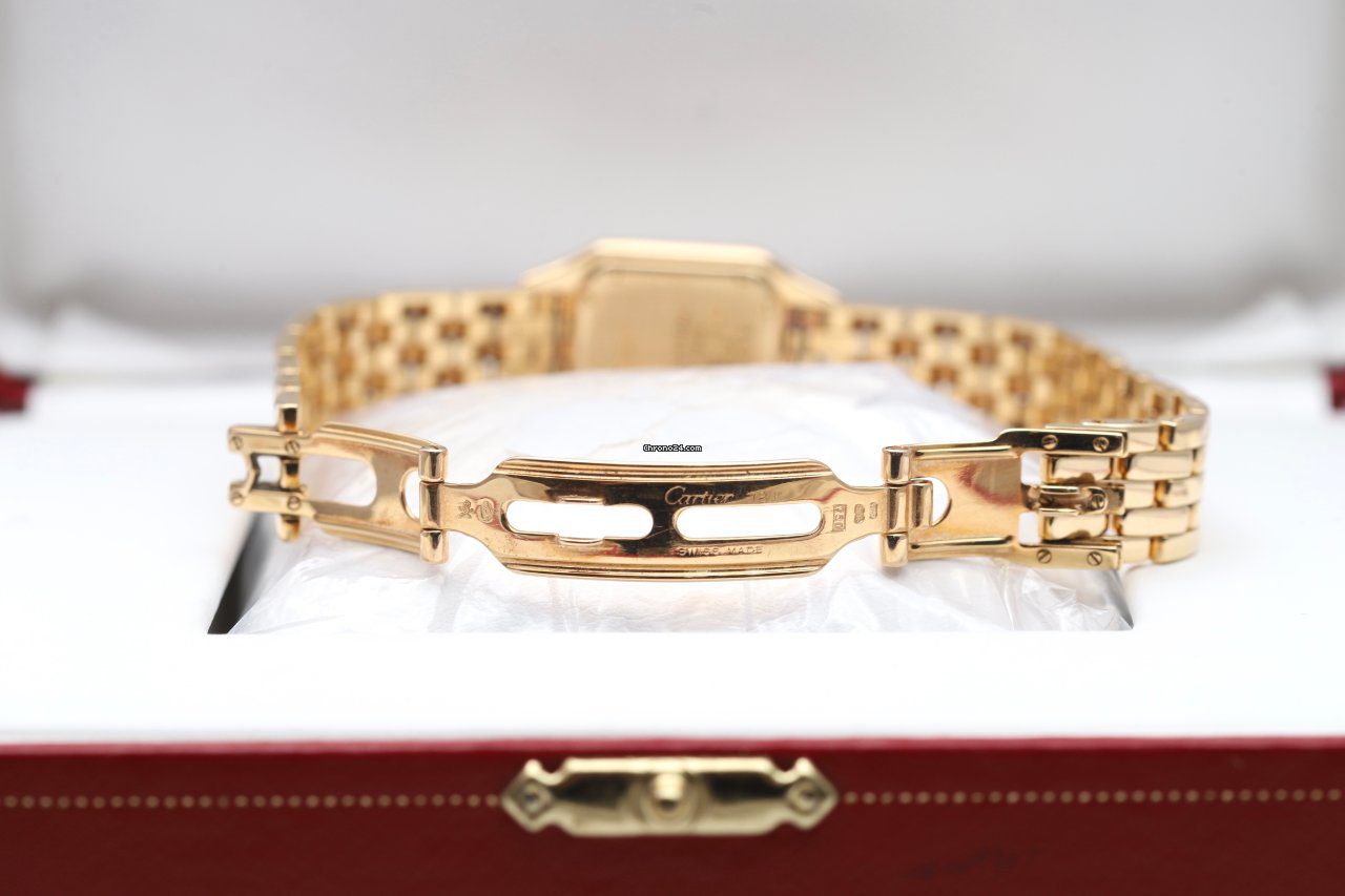 Cartier Panthere 18K Yellow Gold Case & Bracelet 22mm Ladies Watch