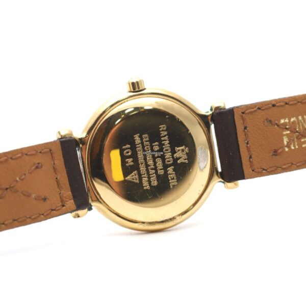 Raymond Weil Traditional 18K Gold Plated ladies Quartz Watch 9936