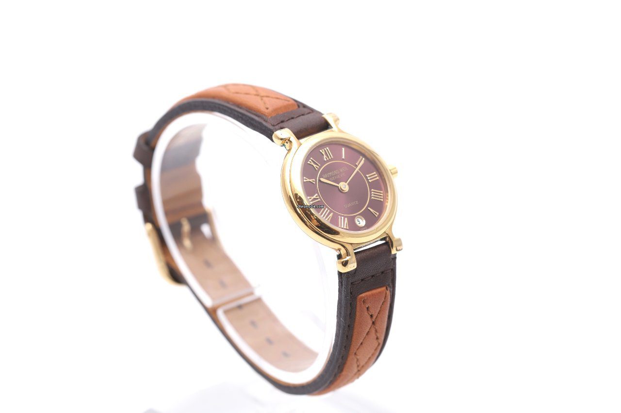 23843519-h8etfuvehtuwjeu6m0yufuz1-ExtraLarge Raymond Weil Traditional 18K Gold Plated ladies Quartz Watch 9936