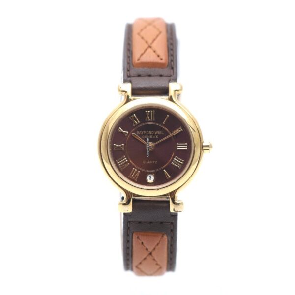 Raymond Weil Traditional 18K Gold Plated ladies Quartz Watch 9936
