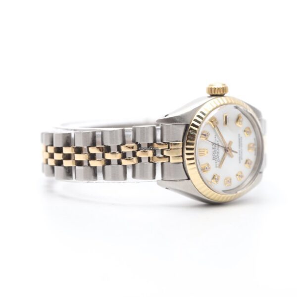 Rolex Lady-Datejust 26 Steel & Gold Diamond Dial Automatic Watch 6917