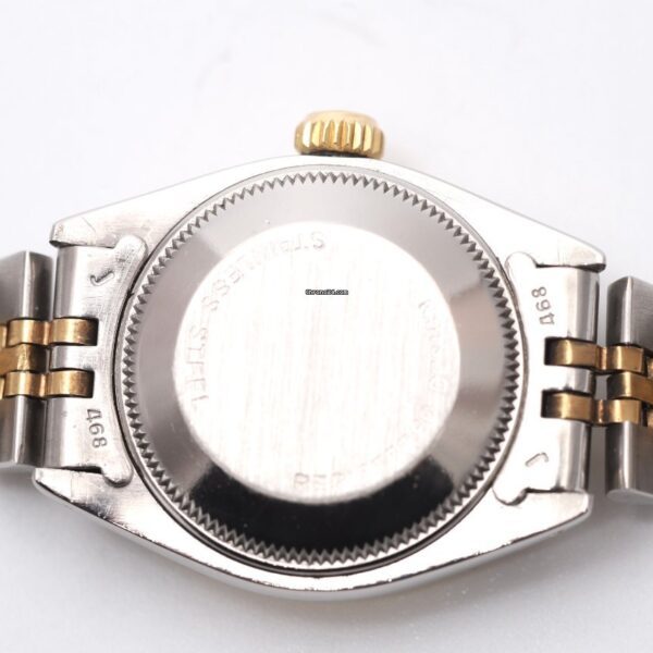 Rolex Lady-Datejust 26 Steel & Gold Diamond Dial Automatic Watch 6917