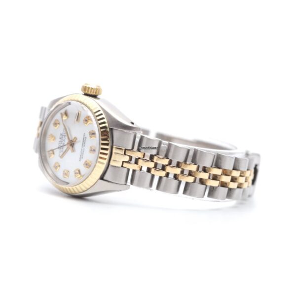 Rolex Lady-Datejust 26 Steel & Gold Diamond Dial Automatic Watch 6917
