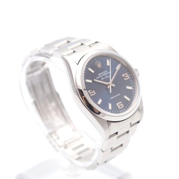 Rolex Air-King 34mm Blue Dial Automatic Watch 14000M