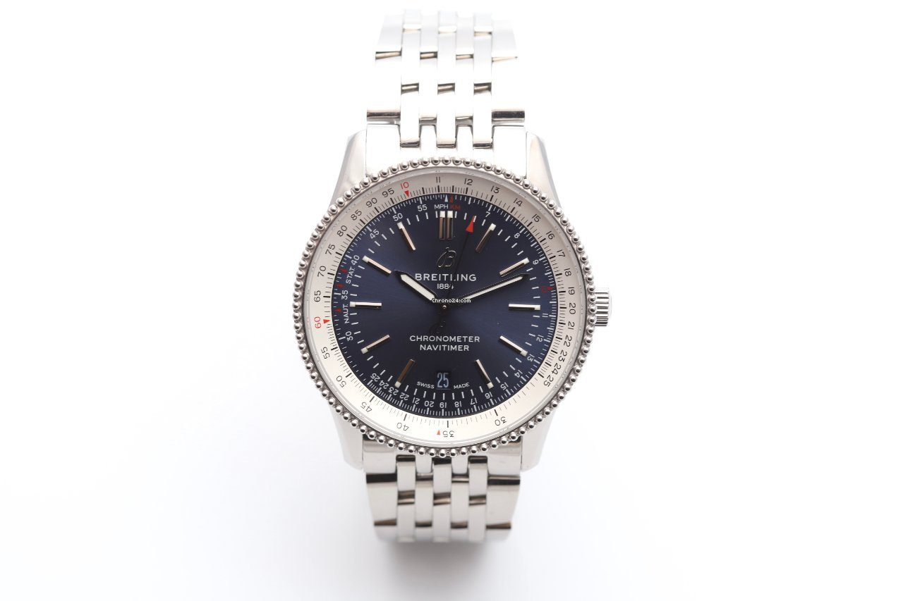 23900126-52tsx07q5gp81ljtdj4fdavy-ExtraLarge Breitling Navitimer 41mm Blue Dial Automatic Watch A17326