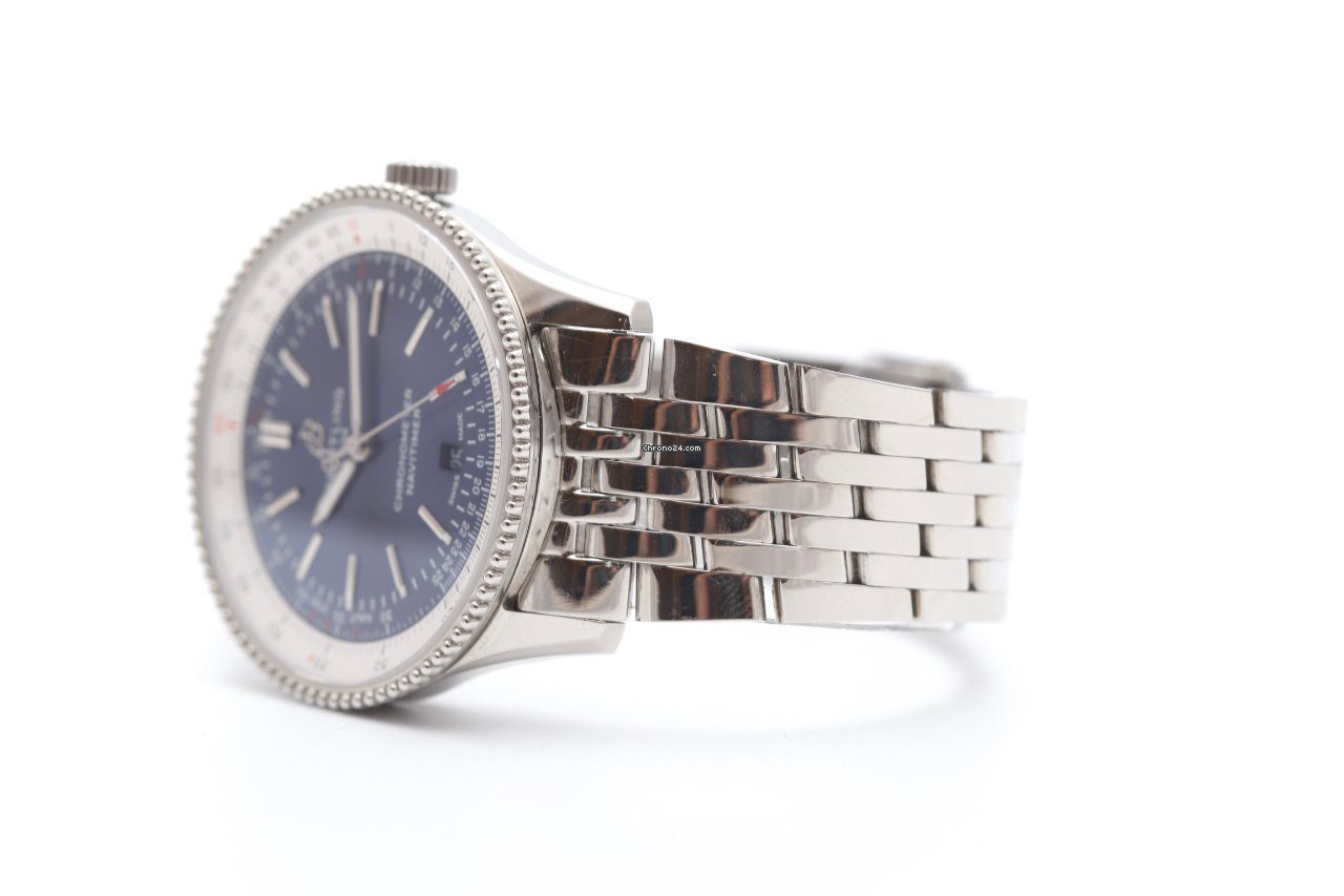 23900126-anl1ed1y1jkm6j8pic1ti2fl-ExtraLarge Breitling Navitimer 41mm Blue Dial Automatic Watch A17326