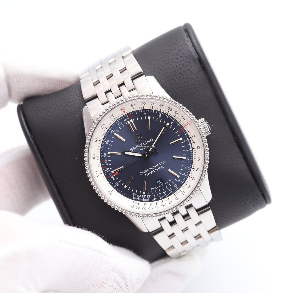 23900126-o1vva4lbel3vxhnz78mf7v1k-ExtraLarge Breitling Navitimer 41mm Blue Dial Automatic Watch A17326