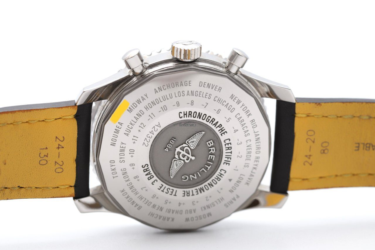 23900474-pmz4bqgw861zlgmfcrmugyrp-ExtraLarge Breitling Navitimer World 46 Black Dial Automatic Watch A24322