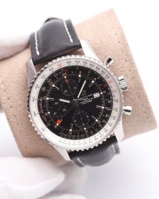 Breitling Navitimer World 46 Black Dial Automatic Watch A24322