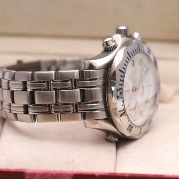 OMEGA Seamaster White Dial Chronograph 2006 Automatic Watch 2598.20.00
