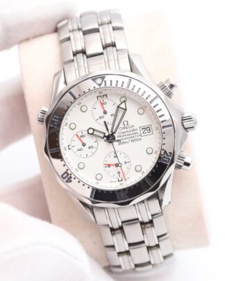 OMEGA Seamaster White Dial Chronograph 2006 Automatic Watch 2598.20.00