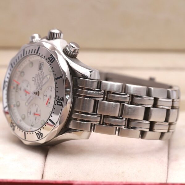 OMEGA Seamaster White Dial Chronograph 2006 Automatic Watch 2598.20.00