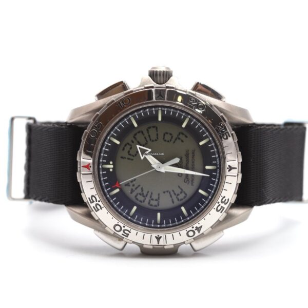 OMEGA Speedmaster X-33 Titanium Case with Nato Strap Digital Quartz Watch 32905000