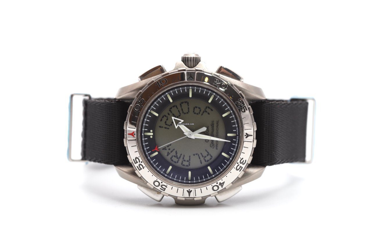 OMEGA Speedmaster X-33 Titanium Case with Nato Strap Digital Quartz Watch 32905000