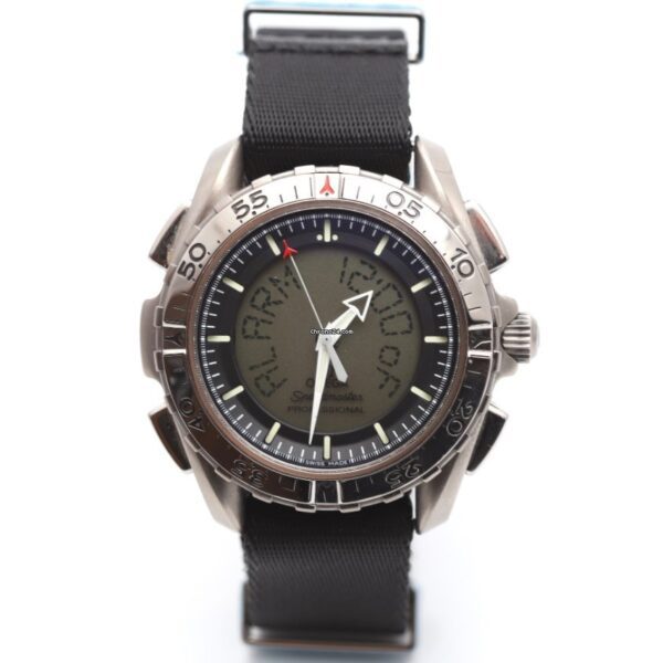 OMEGA Speedmaster X-33 Titanium Case with Nato Strap Digital Quartz Watch 32905000