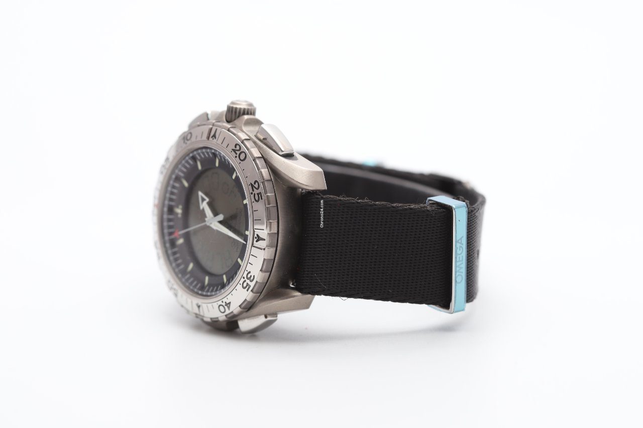 OMEGA Speedmaster X-33 Titanium Case with Nato Strap Digital Quartz Watch 32905000