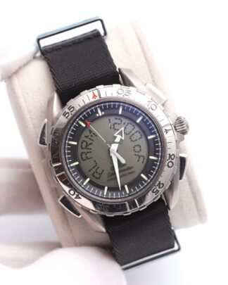 OMEGA Speedmaster X-33 Titanium Case with Nato Strap Digital Quartz Watch 32905000