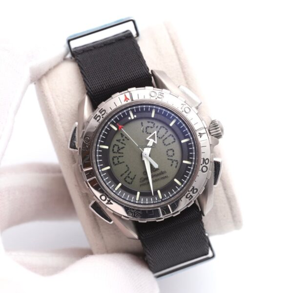 OMEGA Speedmaster X-33 Titanium Case with Nato Strap Digital Quartz Watch 32905000