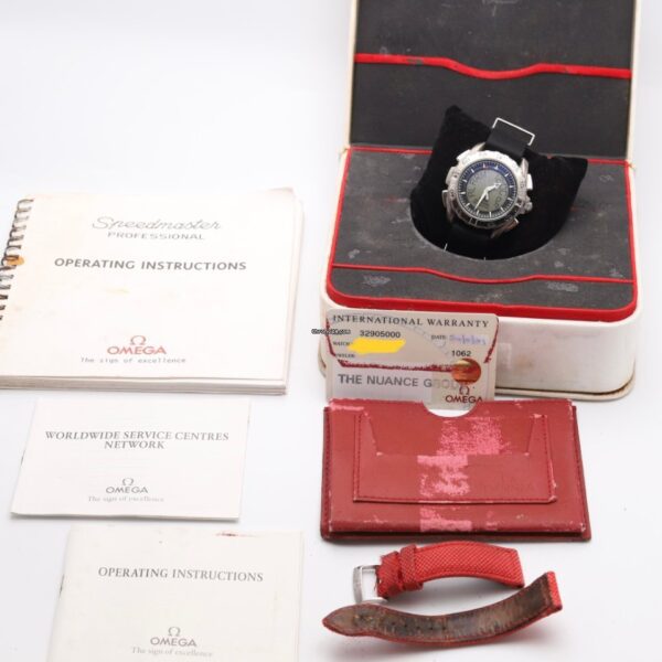 OMEGA Speedmaster X-33 Titanium Case with Nato Strap Digital Quartz Watch 32905000