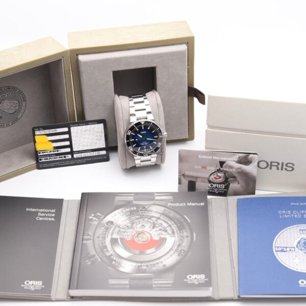 ORIS Aquis Date Clipperton Limited Edition 0047/2000 Automatic Watch