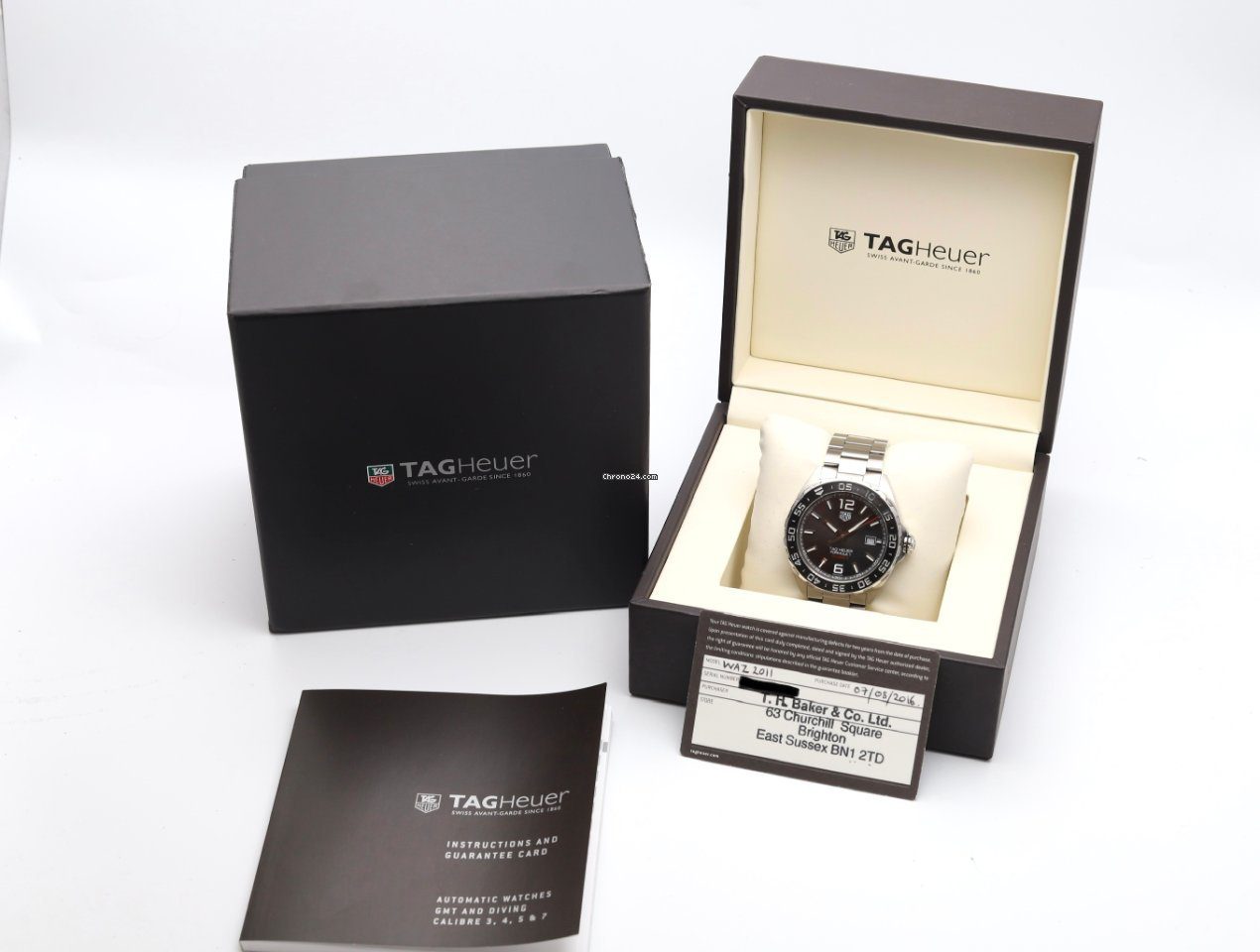 TAG Heuer Formula 1 Calibre 5 Stainless Steel Automatic Watch WAZ2011