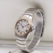 Cartier Santos Ronde Galbee Steel & Gold Automatic Watch 1910