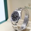 Rolex Datejust 36 Black Steel Oyster Bracelet Automatic Watch 126200