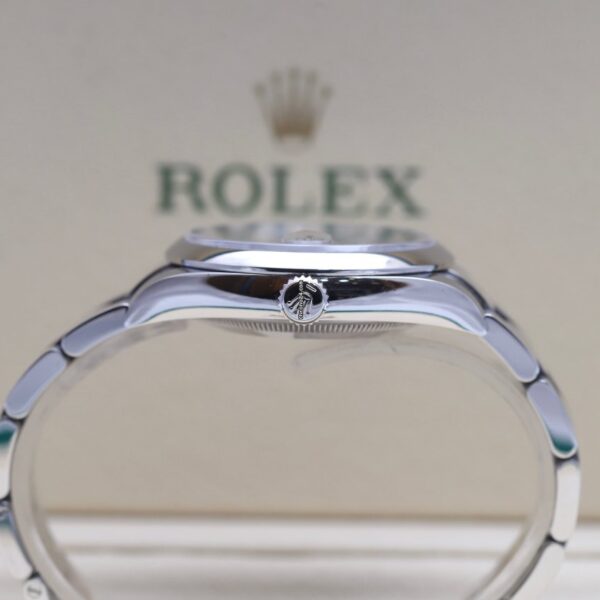 Rolex Datejust 36 Black Steel Oyster Bracelet Automatic Watch 126200