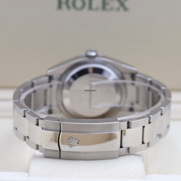 Rolex Datejust 36 Black Steel Oyster Bracelet Automatic Watch 126200
