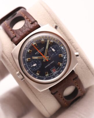 Breitling Chrono-matic 1969 cal.11 Rare Blue Dial Watch