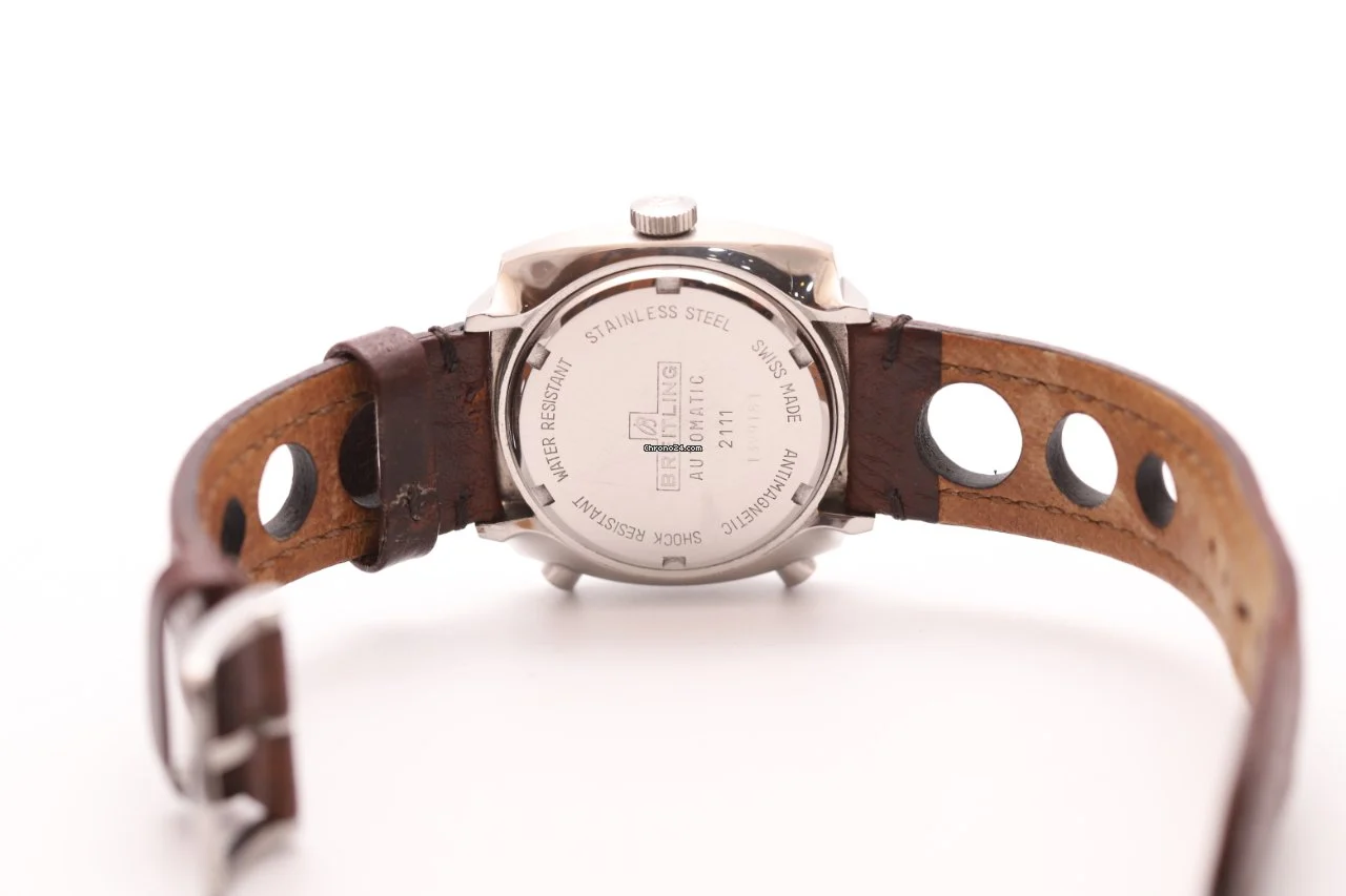 Breitling Chrono-matic 1969 cal.11 Rare Blue Dial Watch