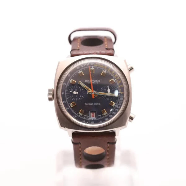 Breitling Chrono-matic 1969 cal.11 Rare Blue Dial Watch