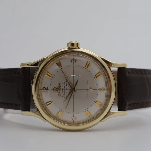 Omega Vintage 1947 Constellation 14k Solid Yellow Gold Automatic Watch