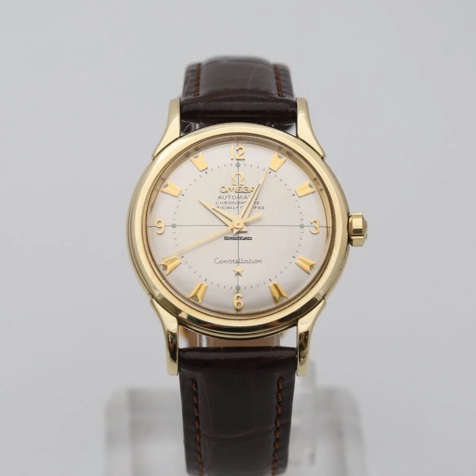 Omega Vintage 1947 Constellation 14k Solid Yellow Gold Automatic Watch