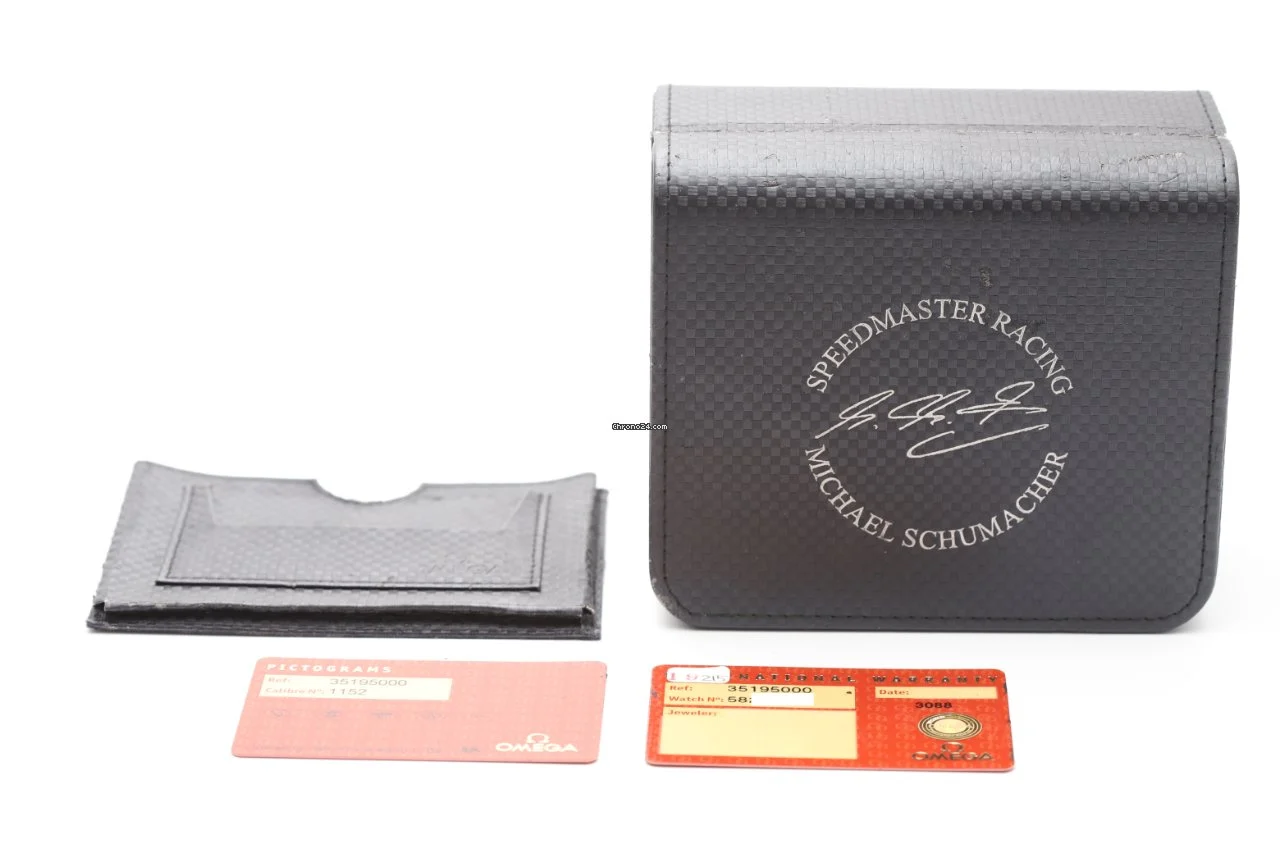 Omega Speedmaster Schumacher Limited Edition Automatic 39mm Watch